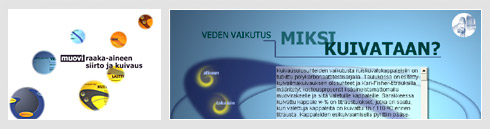 Muoviraaka-aineen siirto ja kuivaus